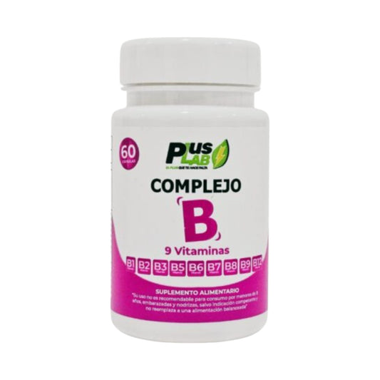COMPLEJO B 60 CAPSULAS - PLUS LAB