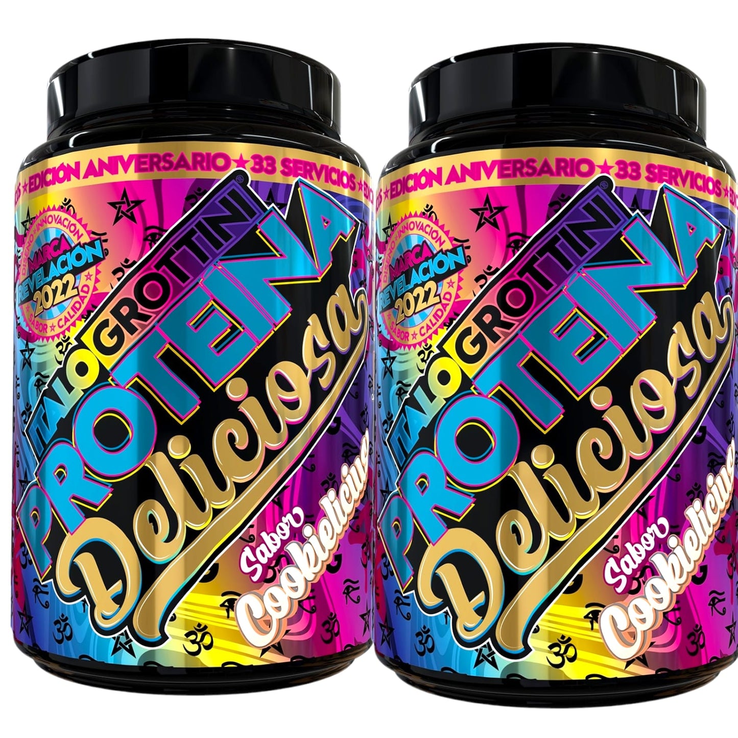 2 PROTEINAS WHEY DELICIOSAS 2.3 LIBRAS C/U - ITALO GROTTINI
