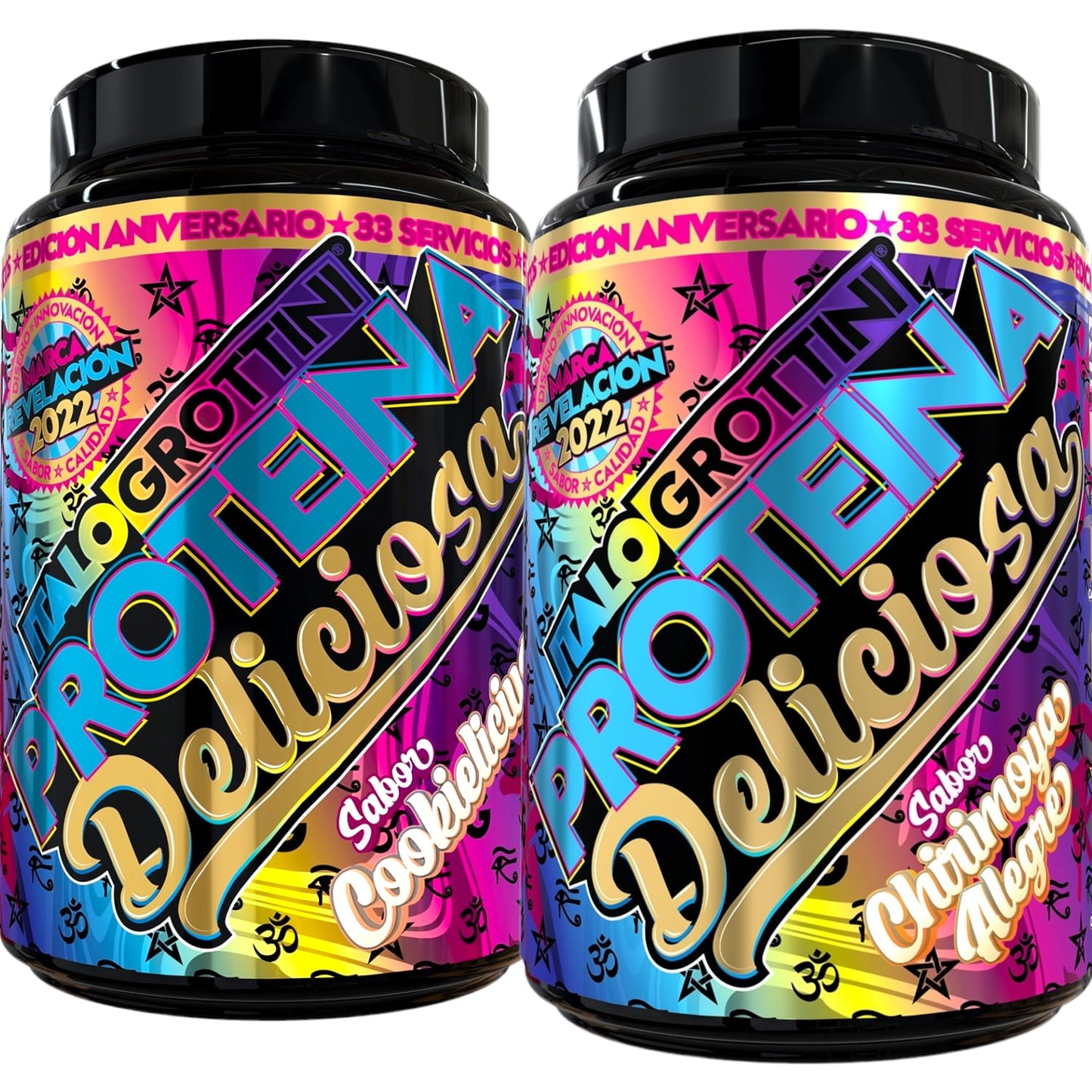 2 PROTEINAS WHEY DELICIOSAS 2.3 LIBRAS C/U - ITALO GROTTINI