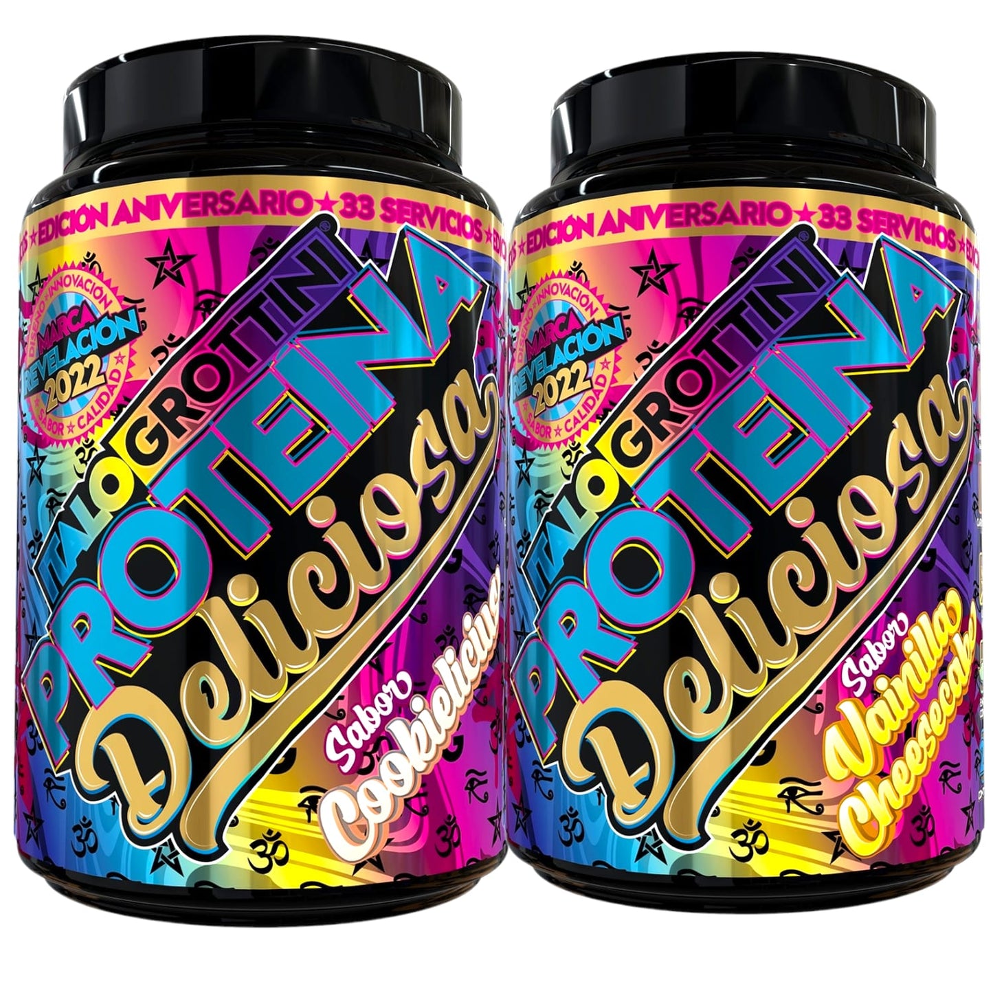 2 PROTEINAS WHEY DELICIOSAS 2.3 LIBRAS C/U - ITALO GROTTINI