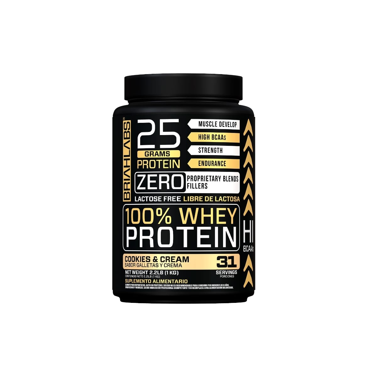 PROTEINA 100% WHEY 1 KILO - BRIAHLABS