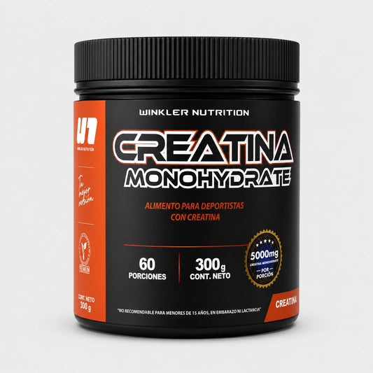 Creatina monohidratada 300 g, 60 servicios – Winkler Nutrition