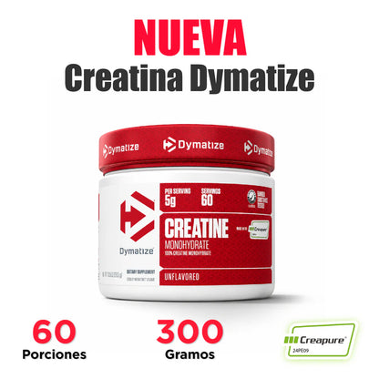 CREATINA MONOHIDRATADA CREAPURE 300GR - DYMATIZE