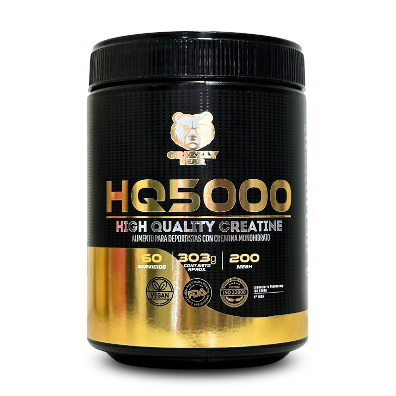 CREATINA MONOHIDRATADA 300GR + SHAKER - GRIZZLY BEAR