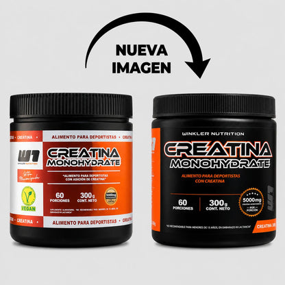 Creatina monohidratada 300 g, 60 servicios – Winkler Nutrition