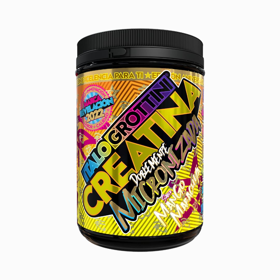 Creatina Monohidrato Doblemente Micronizada 1.08kg 200Sv - Italo grottini
