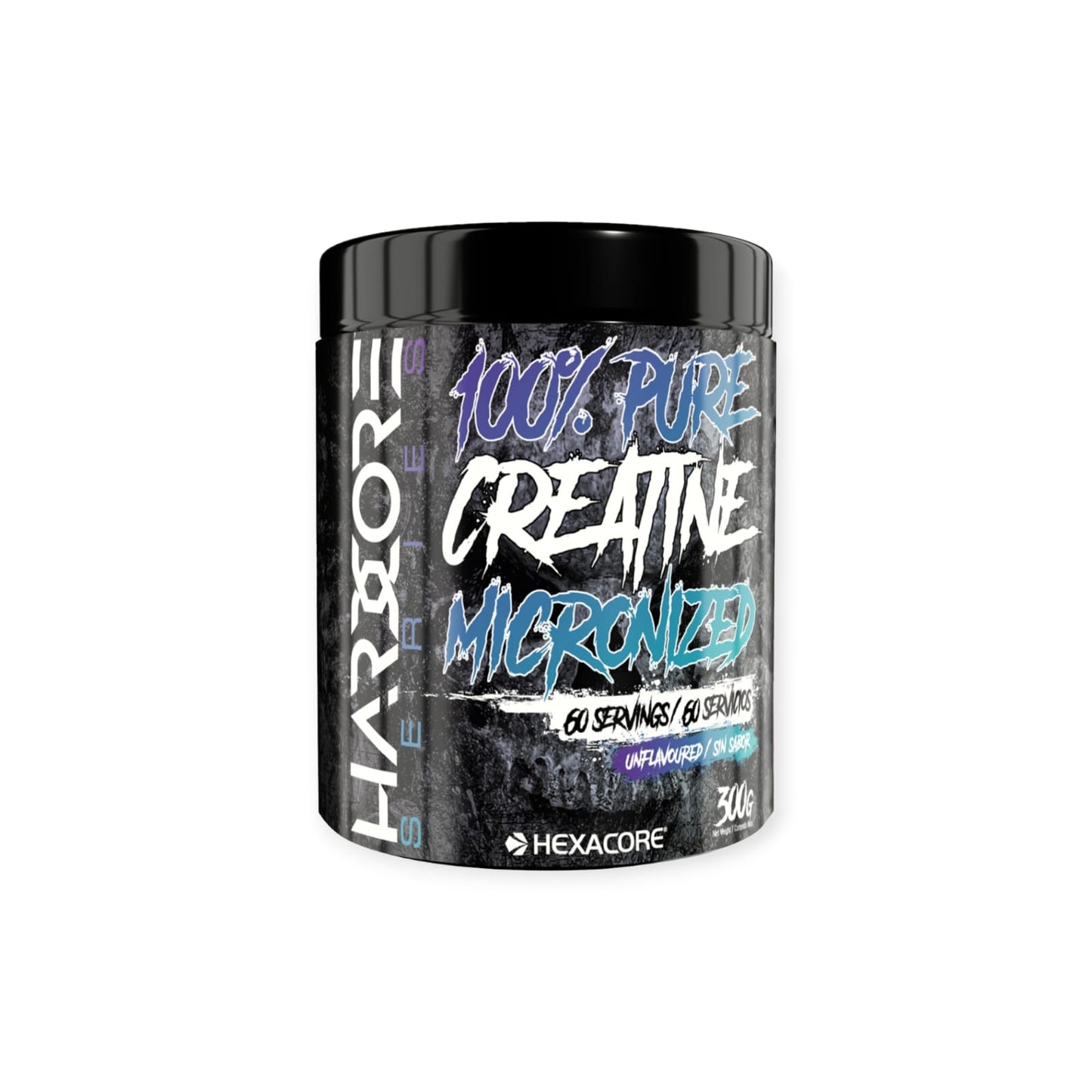 CREATINA 100% PURE 300GR 60 SERVICIOS  - HEXACORE