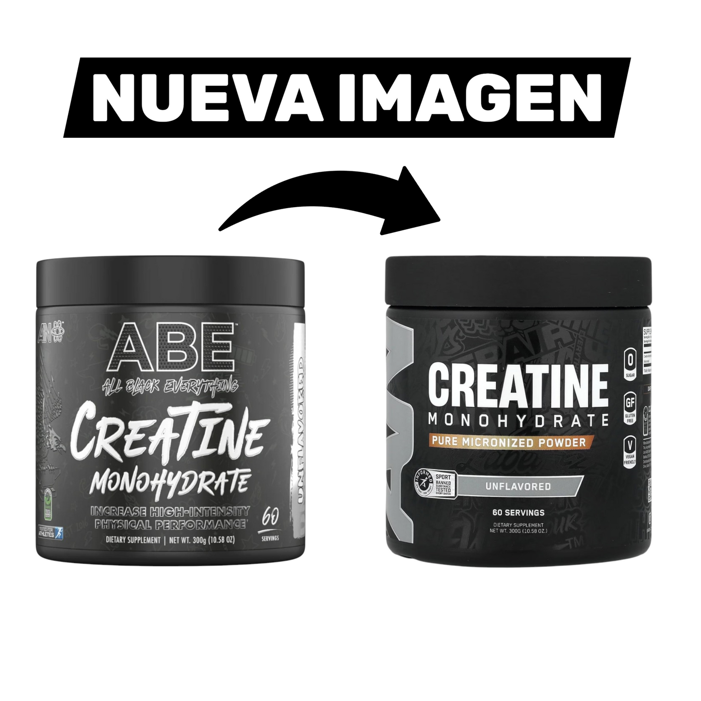 CREATINA MONOHIDRATADA ABE 300 GR - APPLIED NUTRITION