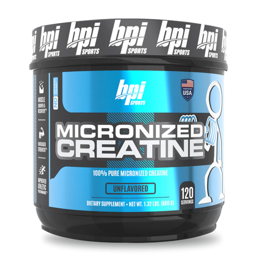 CREATINA MICRONIZADA 600GR 120 SERVICIOS - BPI SPORTS