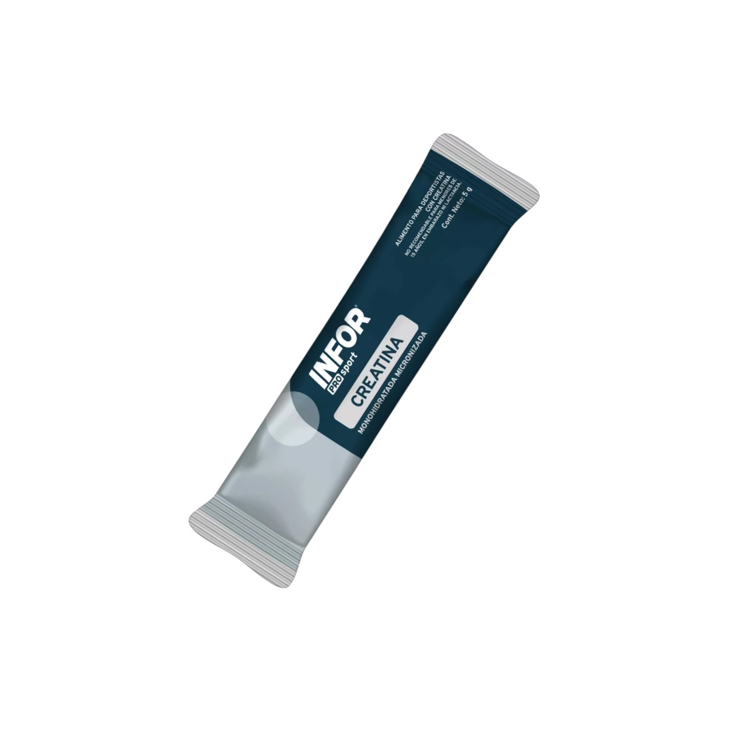 CREATINA MONOHIDRATADA 10 STICKS DE 5 GRAMOS SIN SABOR - INFOR