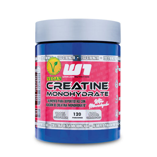CREATINA MONOHIDRATADA 600GR 120SV - WINKLER NUTRITION