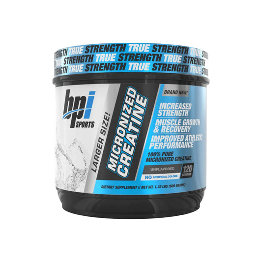 CREATINA MICRONIZADA 600GR 120 SERVICIOS - BPI SPORTS