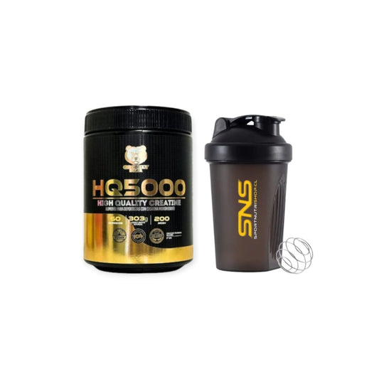 CREATINA MONOHIDRATADA 300GR + SHAKER - GRIZZLY BEAR