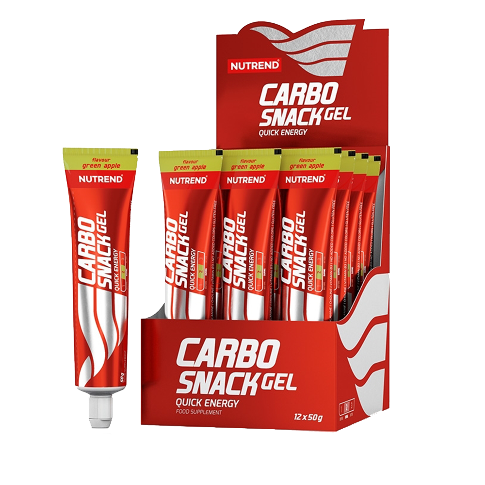 Carbo Snack Con Adicion de Aminoacidos FAST ENERGY 12 UNIDADES - NUTREND