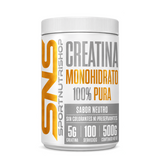 CREATINA 500GR 100 SERVICIOS SIN SABOR - SPORTNUTRISHOP