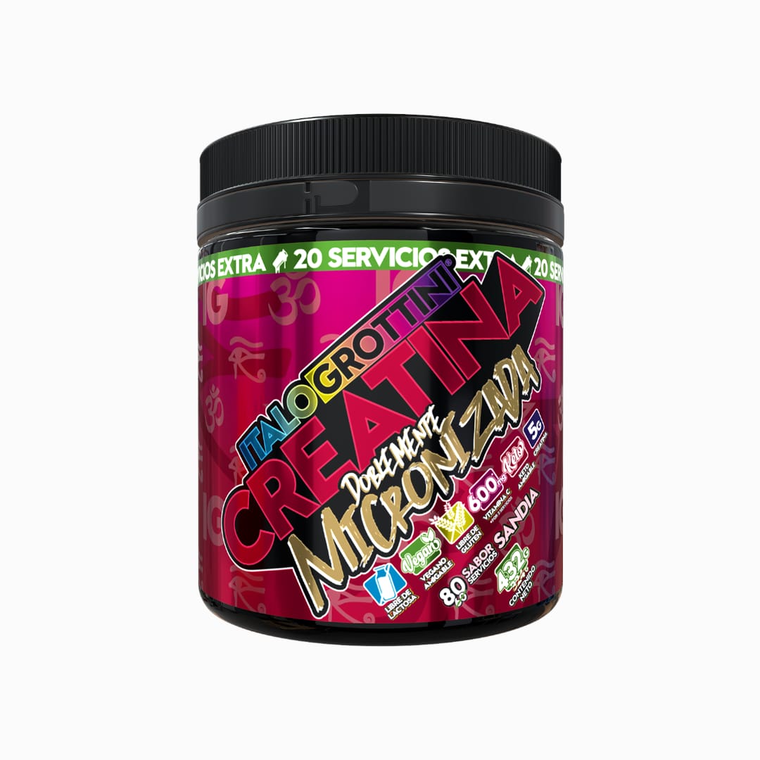 PROTEINA VEGANA 5.2lb + CREATINA MONOHIDRATO 80sv - ITALO GROTTINI