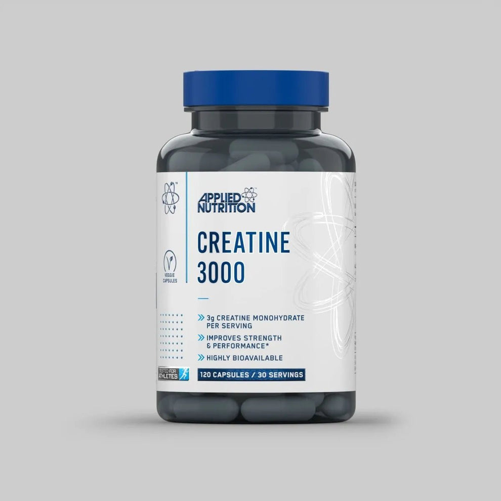 CREATINA 3000MG 120 CAPSULAS - APPLIED NUTRITION