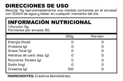 Pack creatina 300 g + pre entrenamiento Intense 240 g – Binahfit