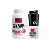 Pack Proteína Beauty 870 g + creatina 300 g sin sabor + shaker – 4Active