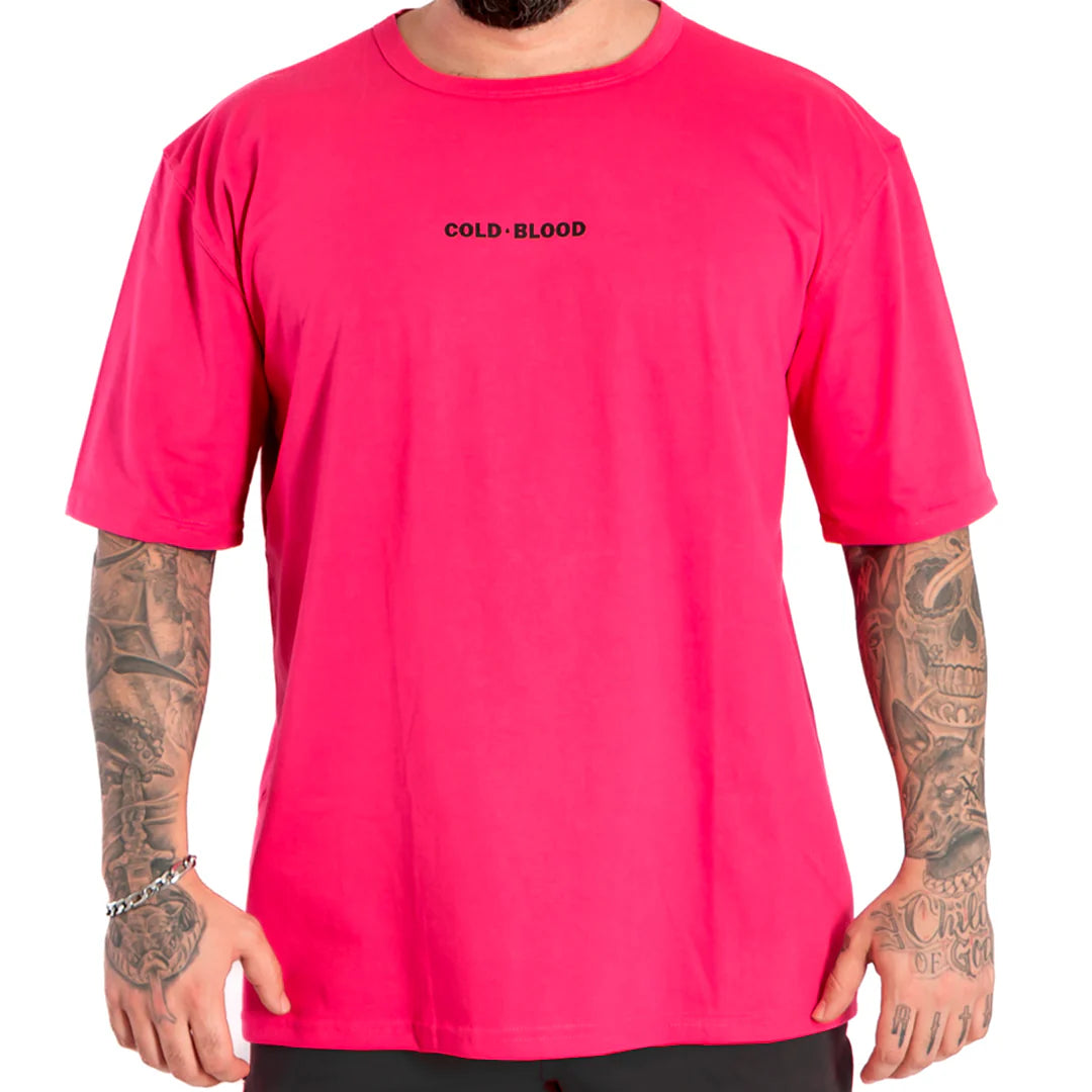 POLERA BASIC FUCHSIA & BLACK - COLD BLOOD