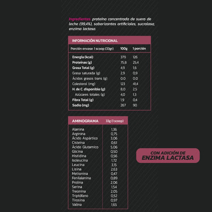 PROTEINA WHEY 1,1KG 35 PORCIONES- ZEIN