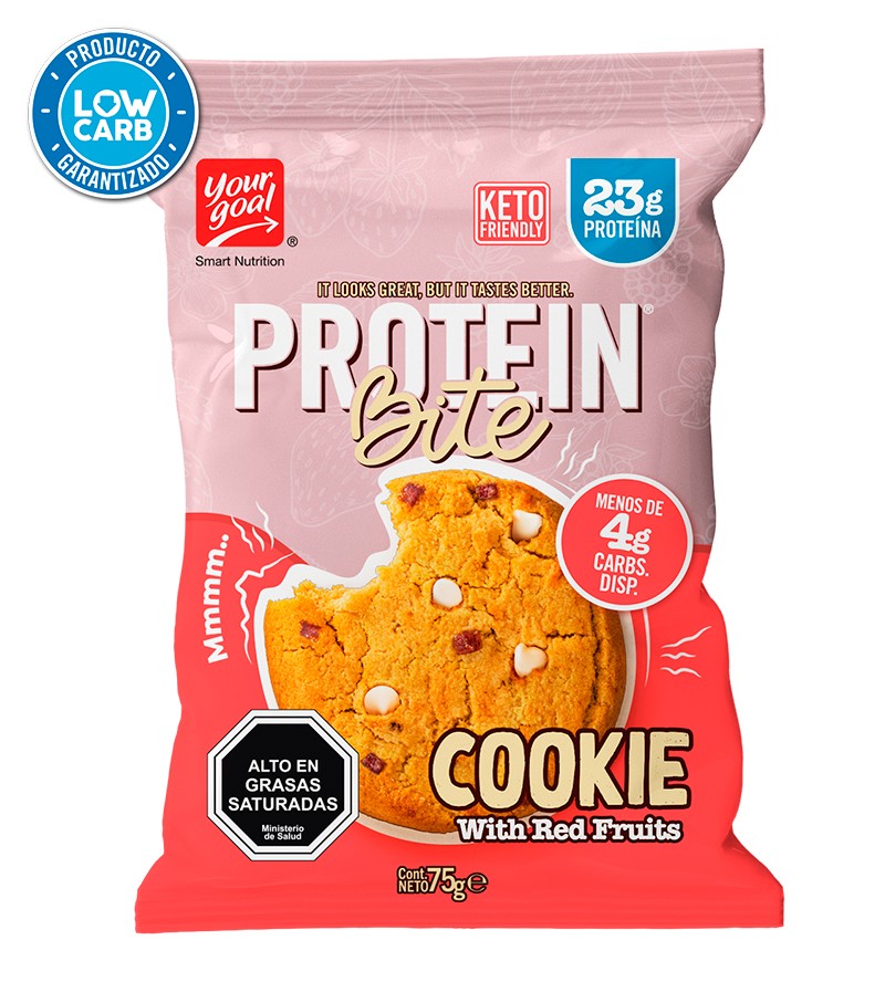 BOX 4 GALLETAS PROTEIN BITE 23G - YOUR GOAL
