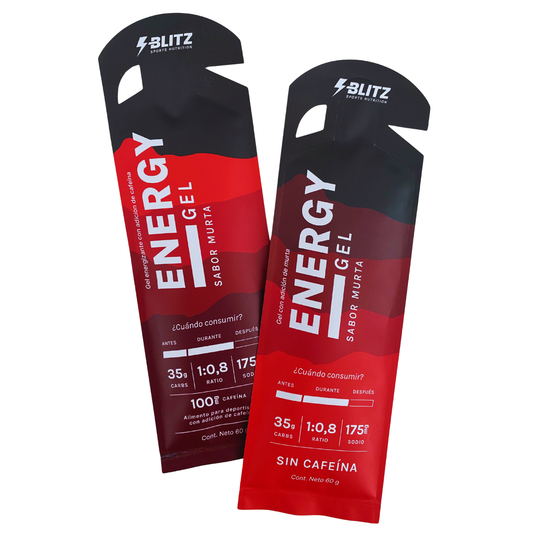 BOX 6 GELES ENERGETICOS - BLITZ SPORTS NUTRITION