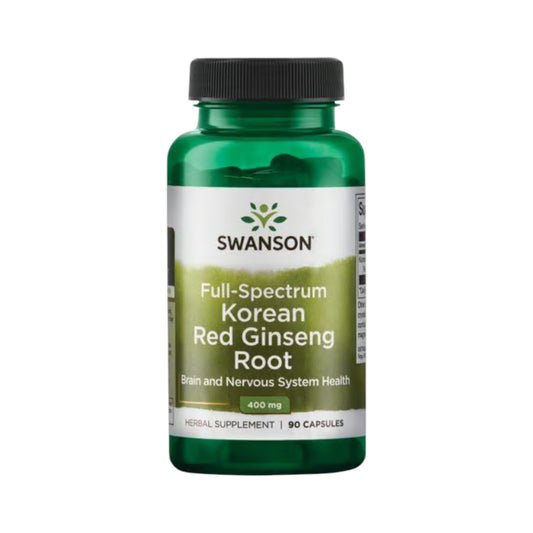 GINSENG COREANO ROJO 400MG 90 CAPSULAS - SWANSON