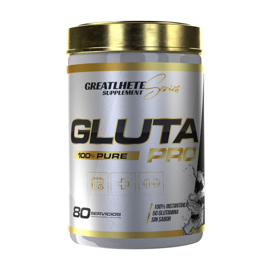 GLUTAMINA 100% PURE PRO - 80SV 400GR - GREATLHETE