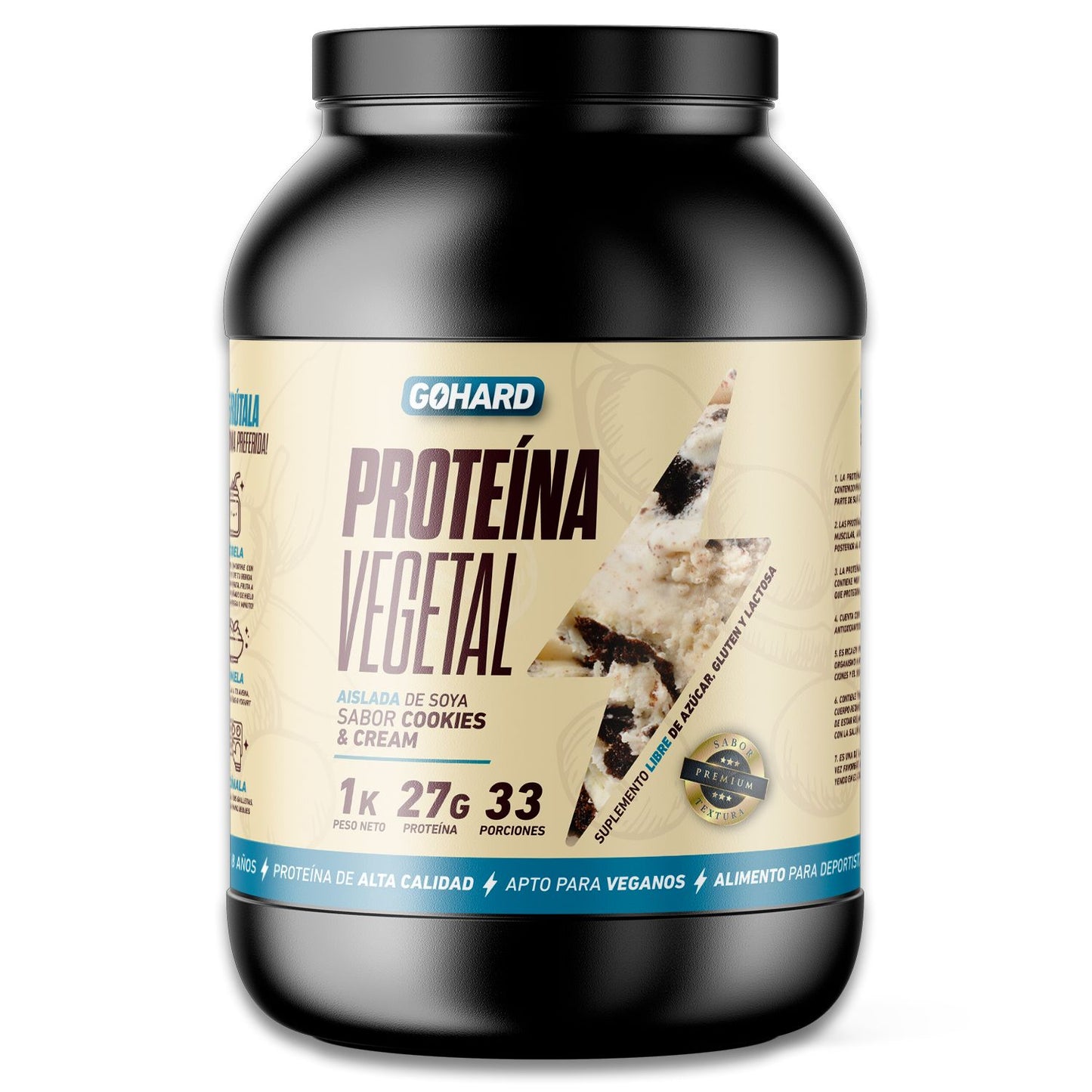 Proteína Vegetal - 33 Servicios - Gohard