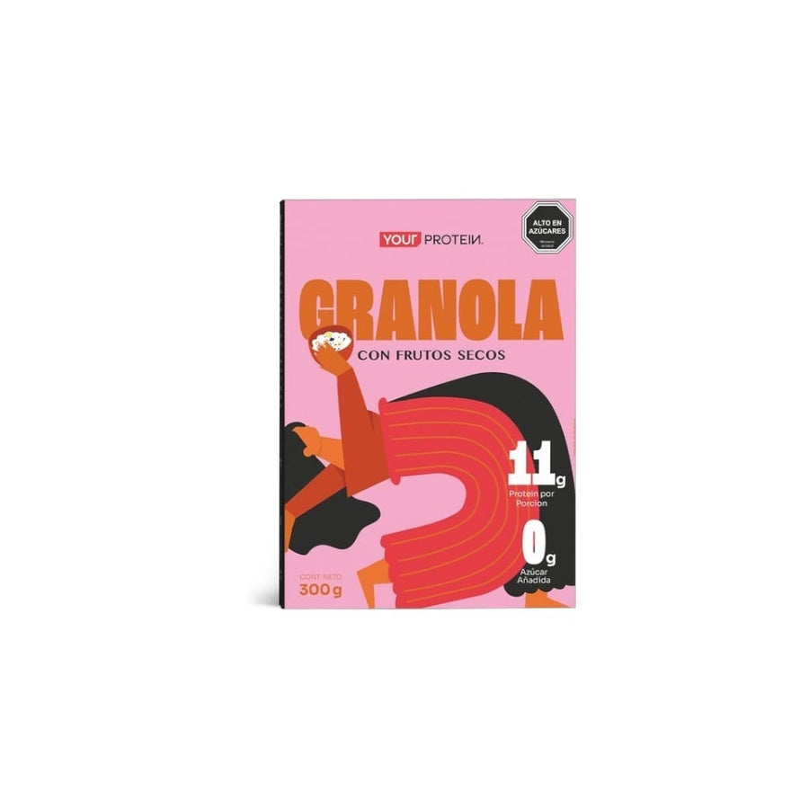 GRANOLA CON FRUTOS SECOS 300 G – YOUR PROTEIN – Your Protein