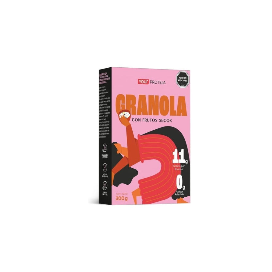 GRANOLA CON FRUTOS SECOS 300 G – YOUR PROTEIN
