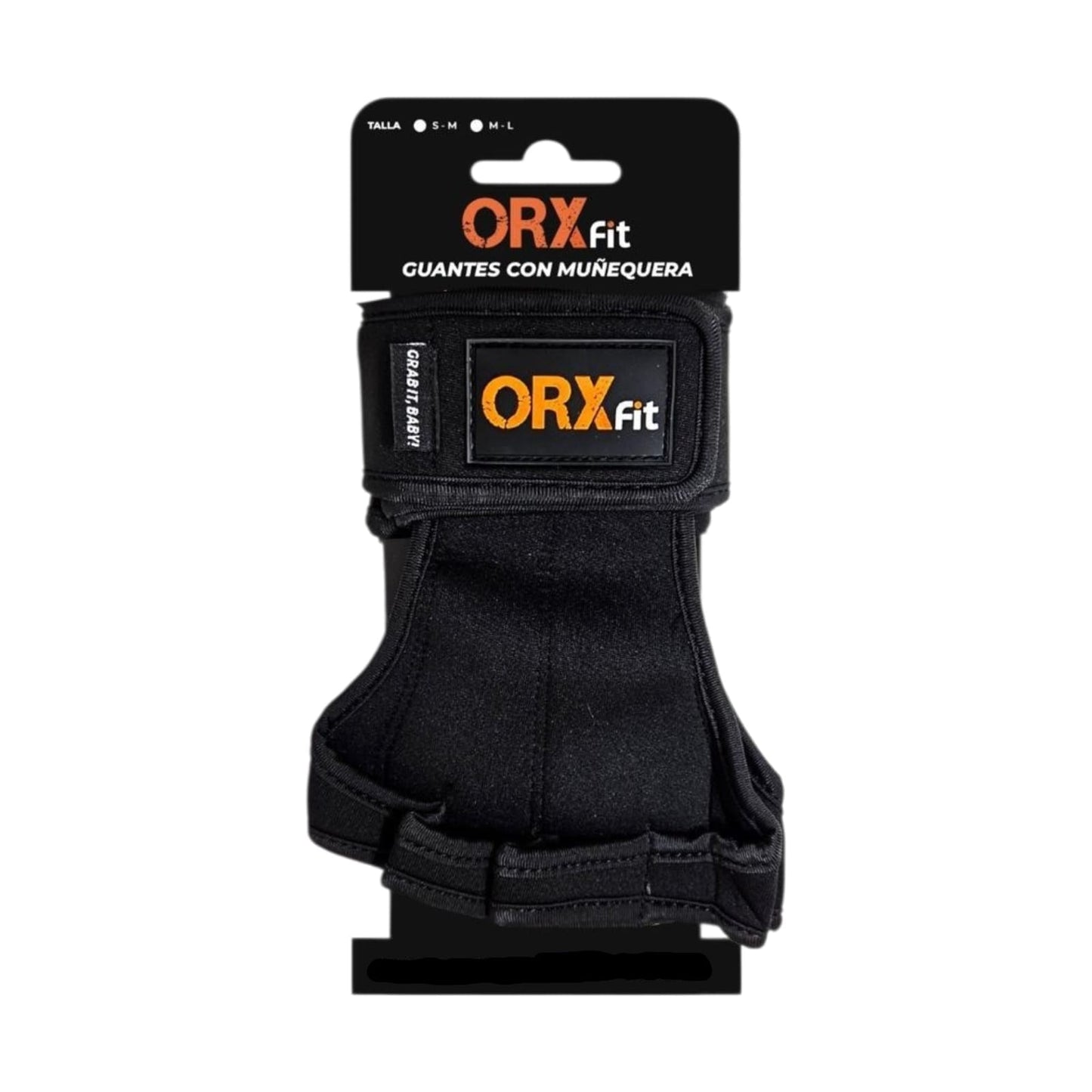 GUANTES CON MUÑEQUERA -ORXFIT