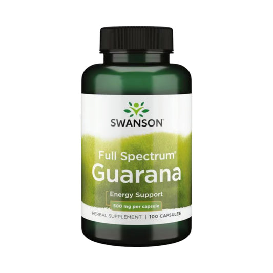 GUARANA 500MG 100 CAPSULAS - SWANSON