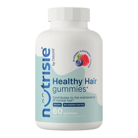 HEALTHY HAIR GUMMIES 60 GOMITAS BLUEBERRY & RASPBERRY - OSTROVIT