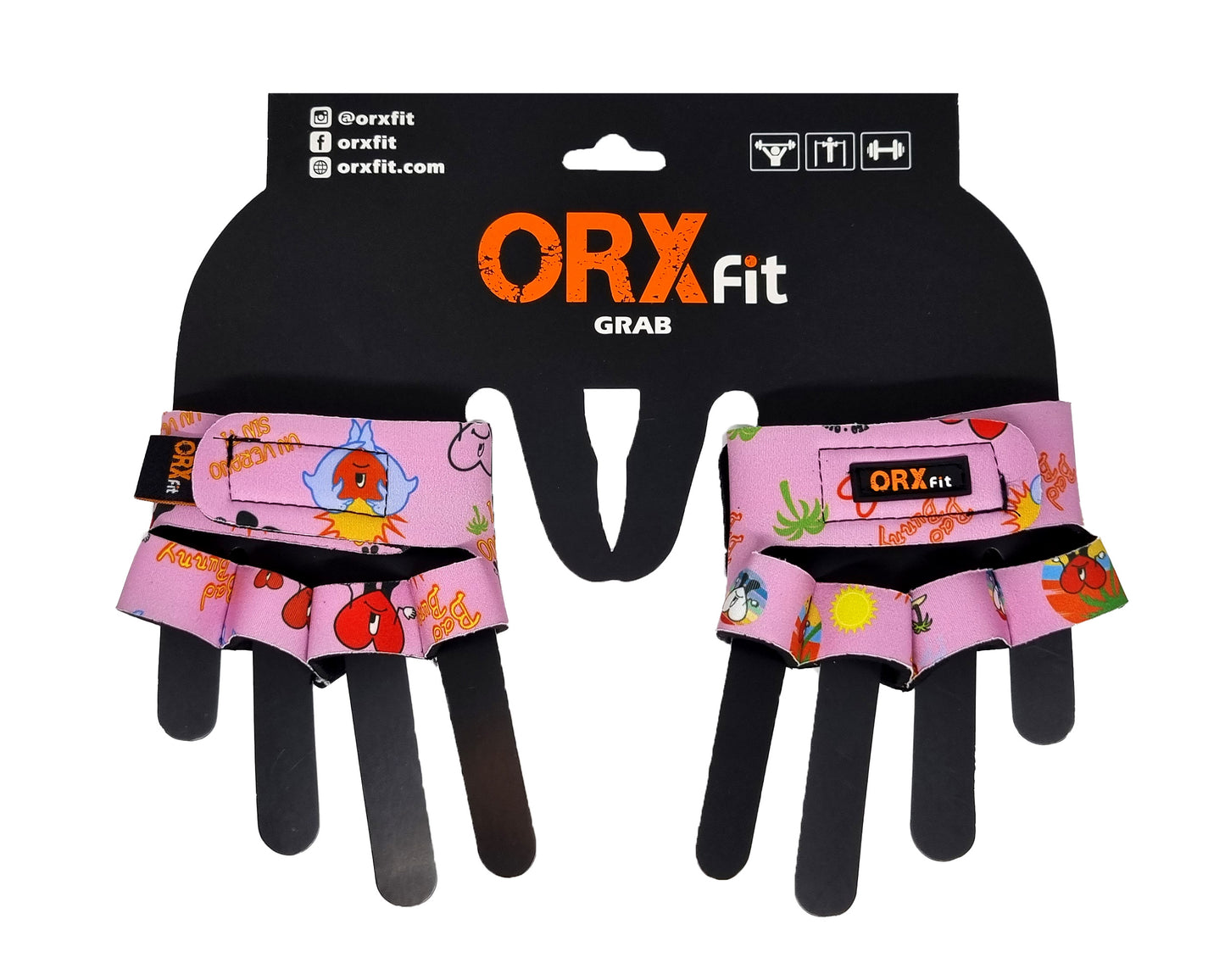 Guantes Pesas Grabs - Orxfit - Mujer