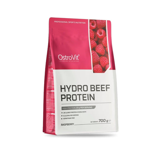 Proteína Hydro Beef OstroVit 700 g sabor Raspberry