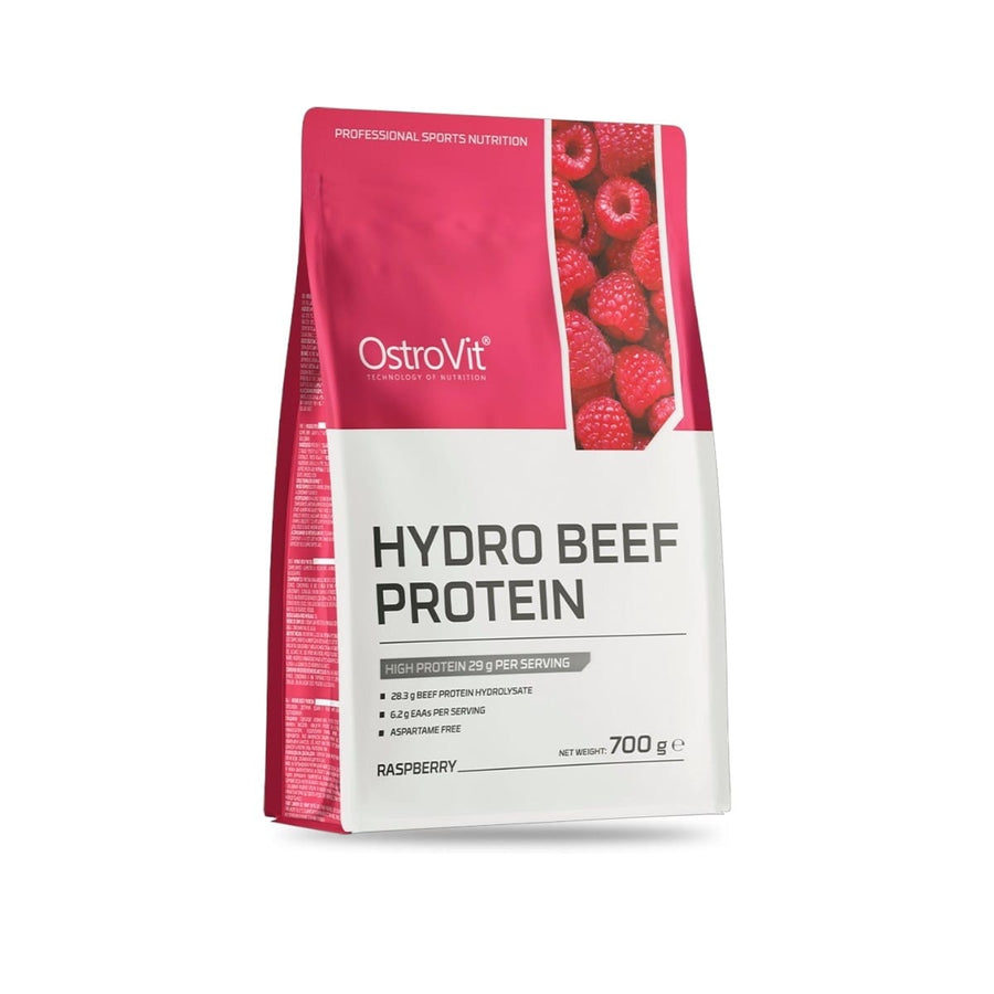 Proteína Hydro Beef OstroVit 700 g sabor Raspberry
