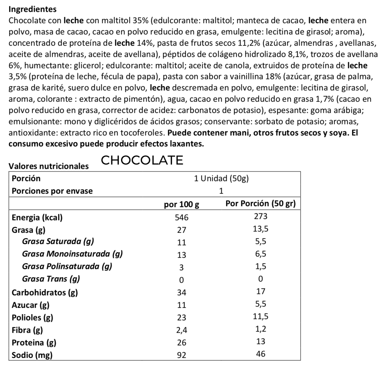BOX DE 24 BARRAS DE PROTEINA DELUXE 50GR - SPACE PROTEIN