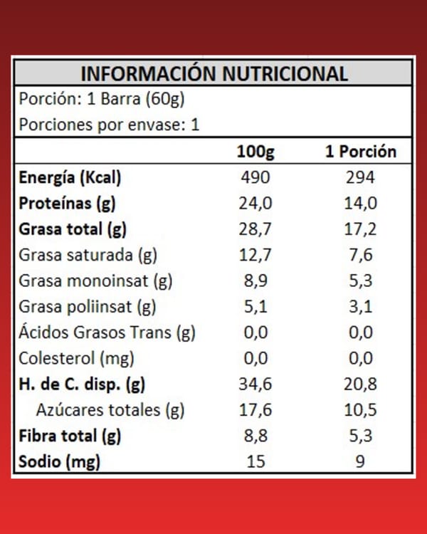 BOX 6 BARRAS DE PROTEINA VEGANA - FRUTOTOS