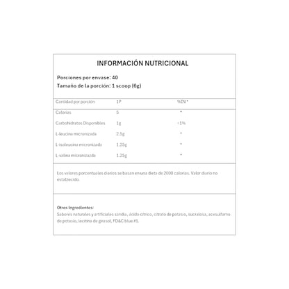 BCAA PRO 2:1:1 40 SERVICIOS - GREATLHETE