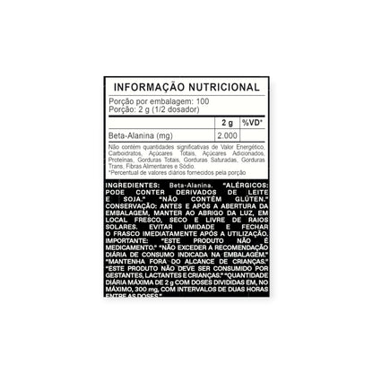 Beta Alanine 100% Pure  100 sv - Atlhetica