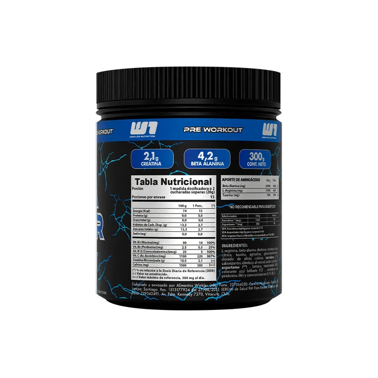 PRE-ENTRENO KREATOR 300GR  - WINKLER NUTRITION