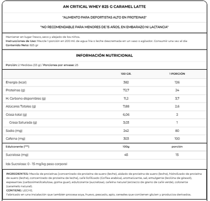 PROTEINA CRITICAL WHEY 825GR - APPLIED NUTRITION