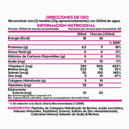 Péptidos De Colágeno Hidolizado 360g 30sv - Italo Grottini