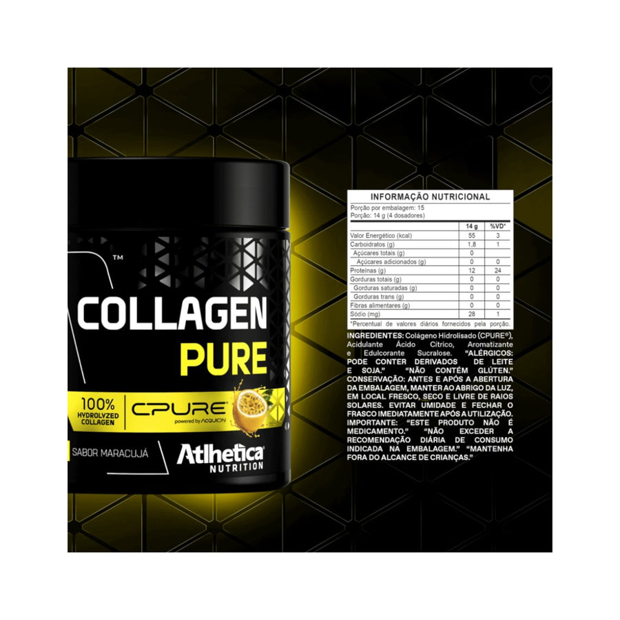 COLAGENO PURE 210GR - ATLHETICA NUTRITION