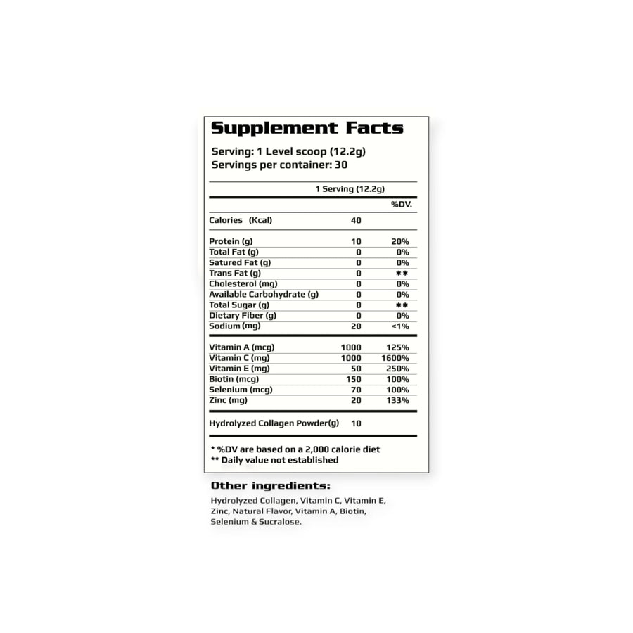 COLAGENO HIDROLIZADO OXY 366GR 30 SV - HEXACORE