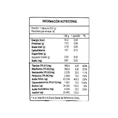COMPLEJO B 60 CAPSULAS - PLUS LAB