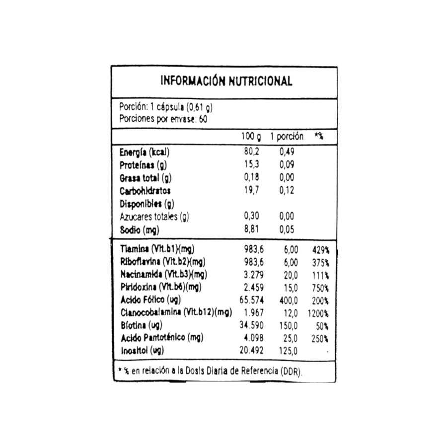 COMPLEJO B 60 CAPSULAS - PLUS LAB