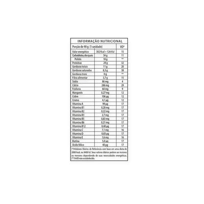 Información nutricional de BOX 8 BARRAS DARKBAR PROTEIN BAR – INTEGRALMÉDICA